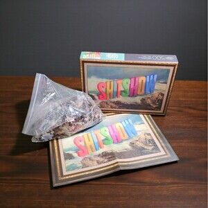 Wayne White “Shitshow” 500 Piece Puzzle by Fred & Friends Complete w/ Poster